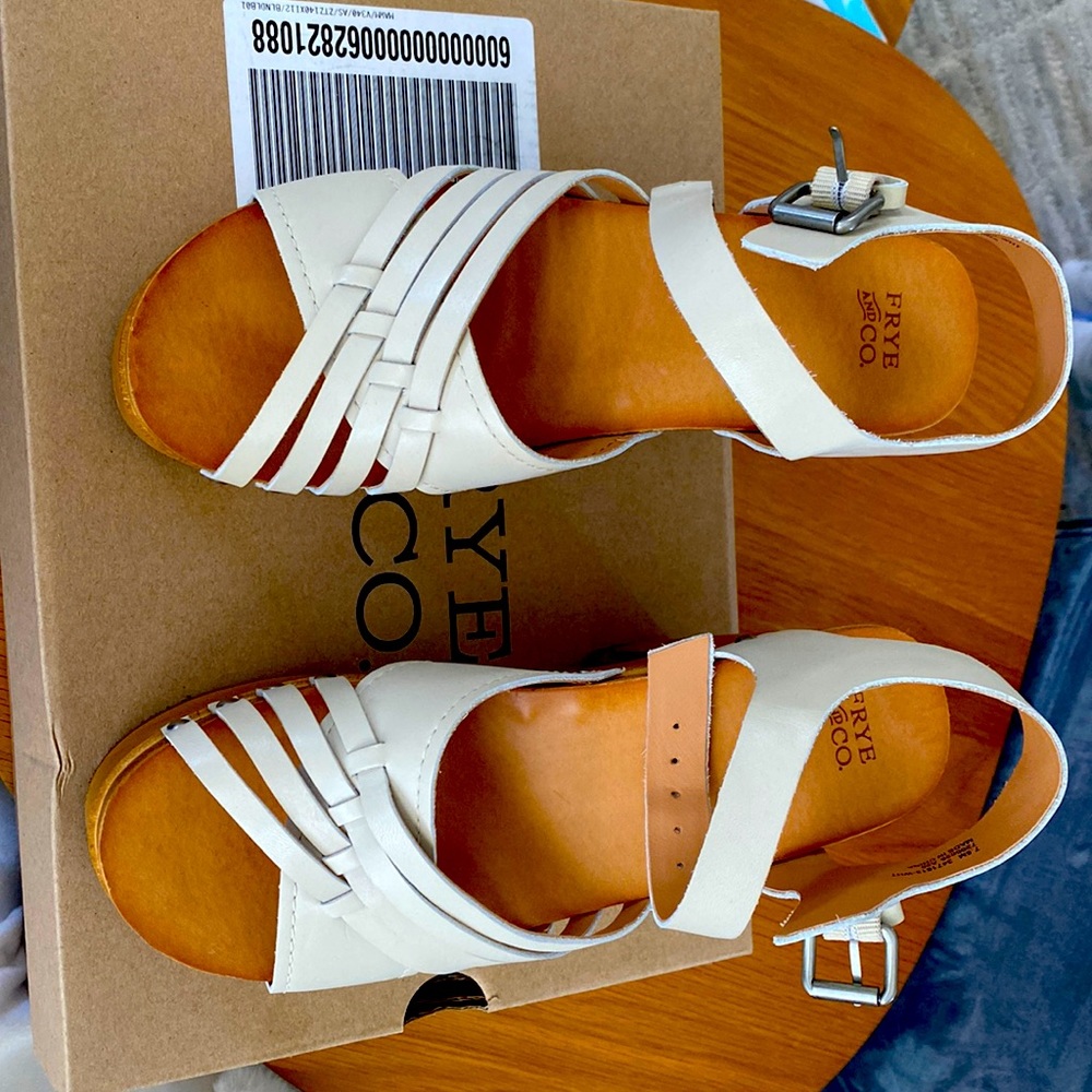 Greta woven clog Frye